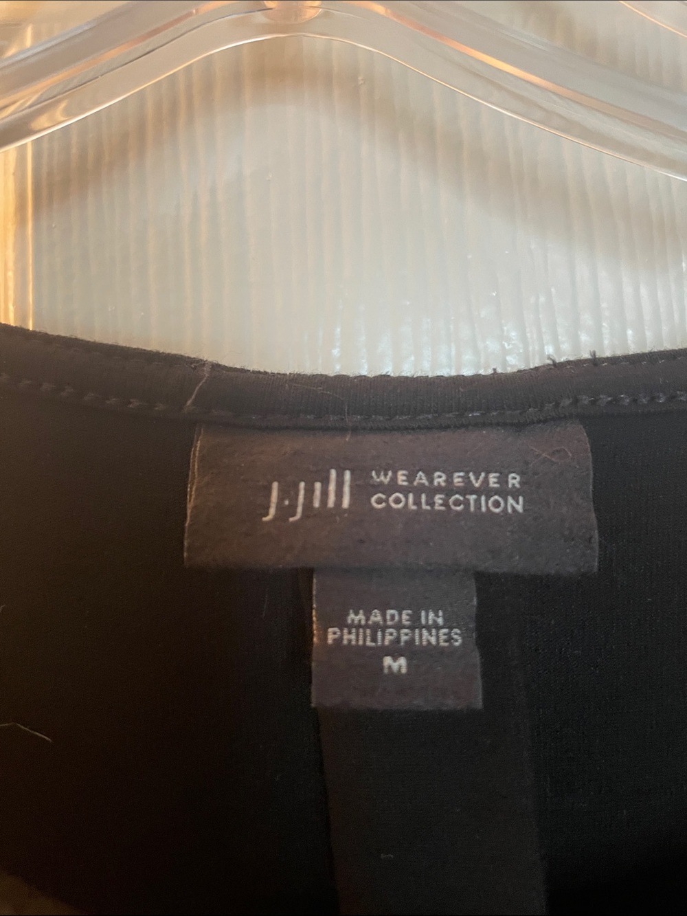 J. Jill Black Wearever Collection Sleeveless Shift Dress - Picture 2 of 4